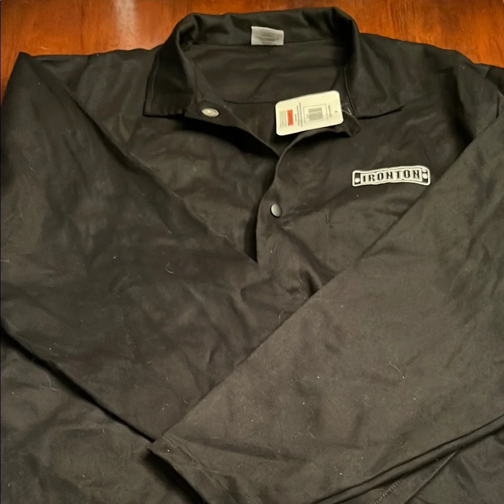 Ironton Welding Shirt Black Men's Flame Resistant Shirt 2XL - Picture 1 of 8